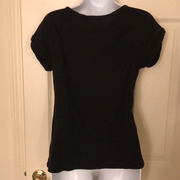Soft Black Top/Tee - Picture 6 of 8